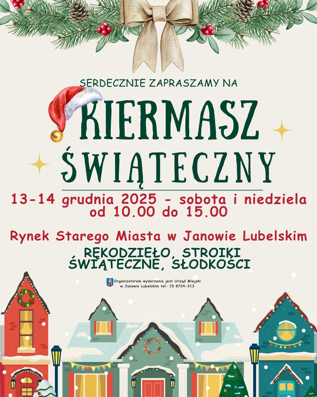 2025 12 13 14 Kiermasz Swiateczny Janow Lubelski